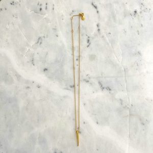 Gorjana Horn Charm Necklace
